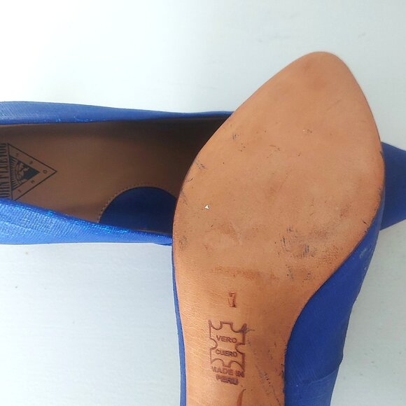 John Fluevog Desmond Leather Pumps - Size 7 - Picture 6 of 9